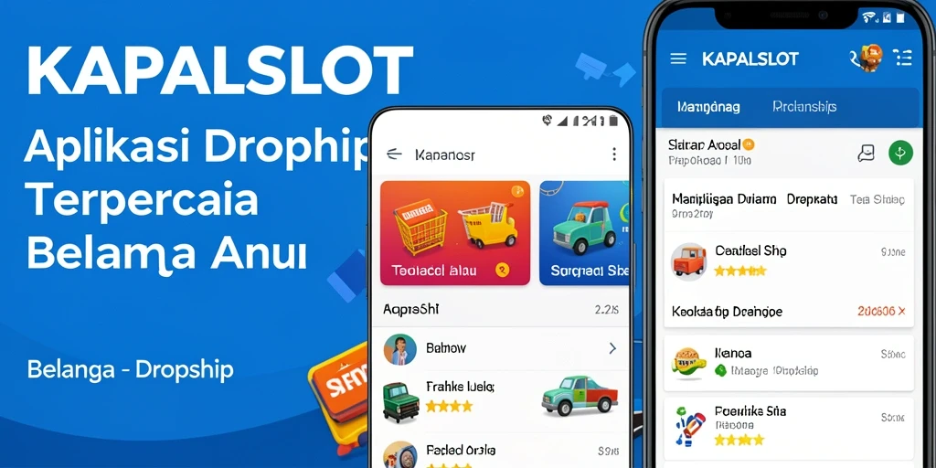 Tampilan antarmuka aplikasi KAPALSLOT yang elegan dan fungsional.