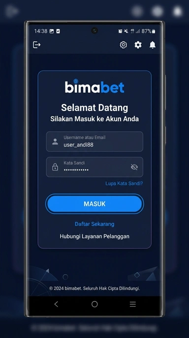 Masuk Akun bimabet dengan Mudah dan Cepat